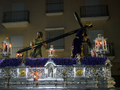 Provincia de Sevilla.  Miércoles Santo con la Hermandad de Jesús Nazareno en Alcalá del Río.