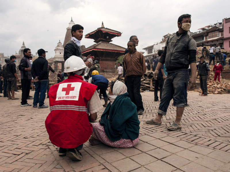 Cruz Roja Española hace un llamamiento de ayuda para los damnificados por el terremoto en Nepal