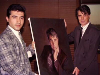 Jesús Hermida por Antonio Montiel