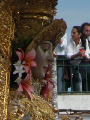   La virgen del Rocío, Reina de  Almonte