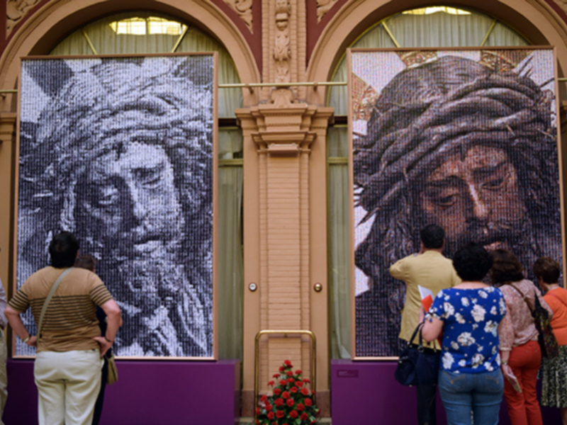 Sevilla.Clausurado la exposición ?Las huellas del señor? por los ?L? años de la Basílica del Gran Poder.