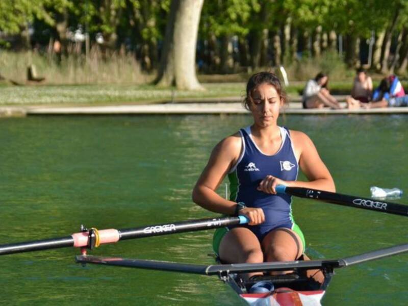 Diez remeros y dos técnicos del Náutico Sevilla, con la selección española de remo