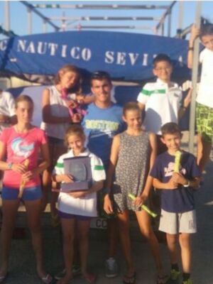 Susana Ridao, podio en el estreno del Provincial de Sevilla y Cádiz de la clase Optimist