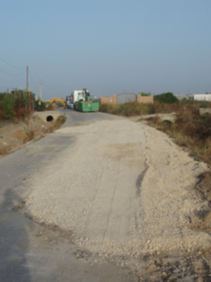 La Delegación de Agricultura analizará el estado de los caminos rurales que están asfaltados.(Chipiona)