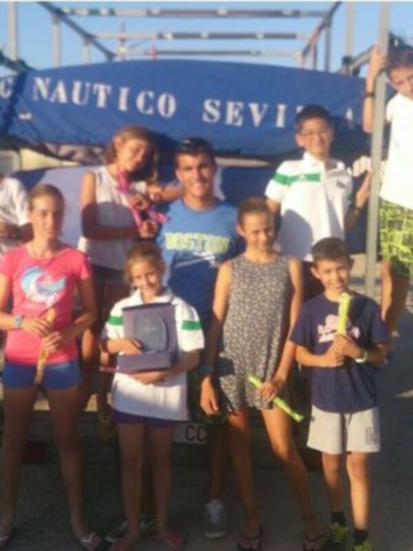 Susana Ridao, podio en el estreno del Provincial de Sevilla y Cádiz de la clase Optimist