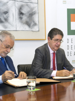 EL COLEGIO DE ABOGADOS DE SEVILLA Y EL DEFENSOR DEL PUEBLO ANDALUZ FIRMAN UN CONVENIO DE COLABORACIÓN PARA PROMOVER LA DEFENSA DE LOS DERECHOS DE LOS CIUDADANOS 