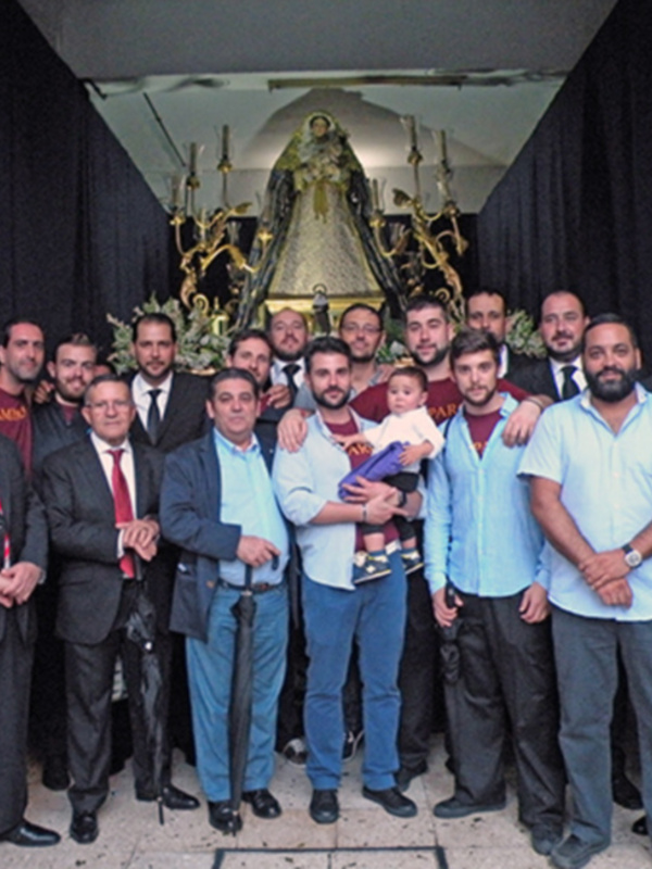 Sevilla.Suspendida la procesión de la Virgen del Amparo por las inclemencia meteorológica, del barrio sevillano de Fray Isidoro de Sevilla.