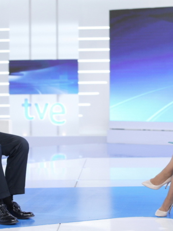 Entrevista al presidente del Gobierno, Mariano Rajoy, este lunes en TVE