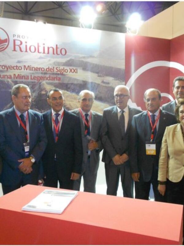 El Consejero de Empleo, Empresa y Comercio de la Junta de Andalucía inaugura el Metallic Mining Hall