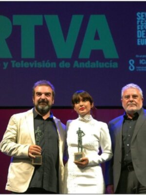 Gervasio Iglesias e Inma Cuesta reciben el Premio RTVA a la Trayectoria Profesional en SEFF