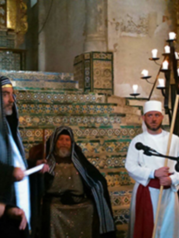 Belén viviente en Sanlúcar la Mayor