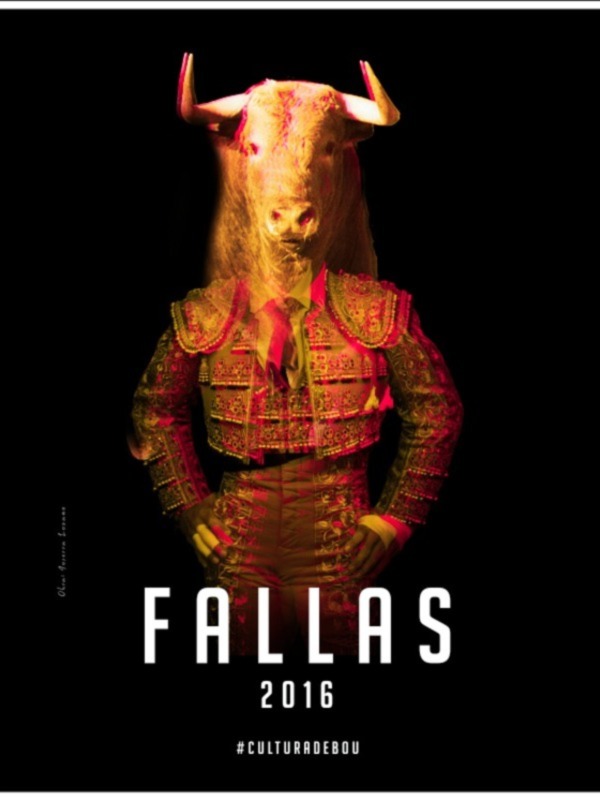 La empresa Simón Casas Productions presenta la obra que ilustrará las corridas generales de la Feria de Fallas 2016