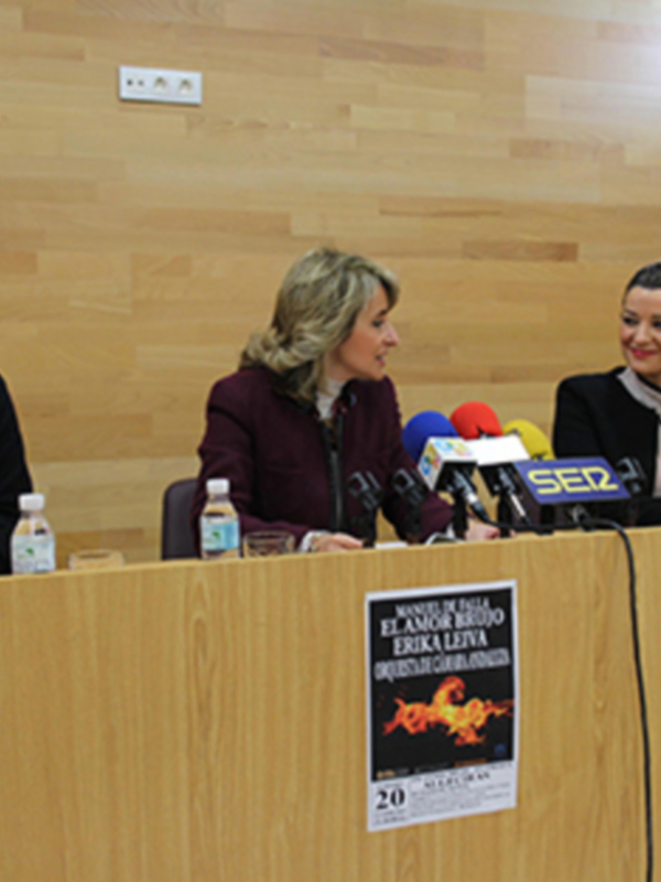 El Amor Brujo de Erika Leiva y la Orquesta de Cámara Andaluza, el 20 de febrero en el Teatro Florida