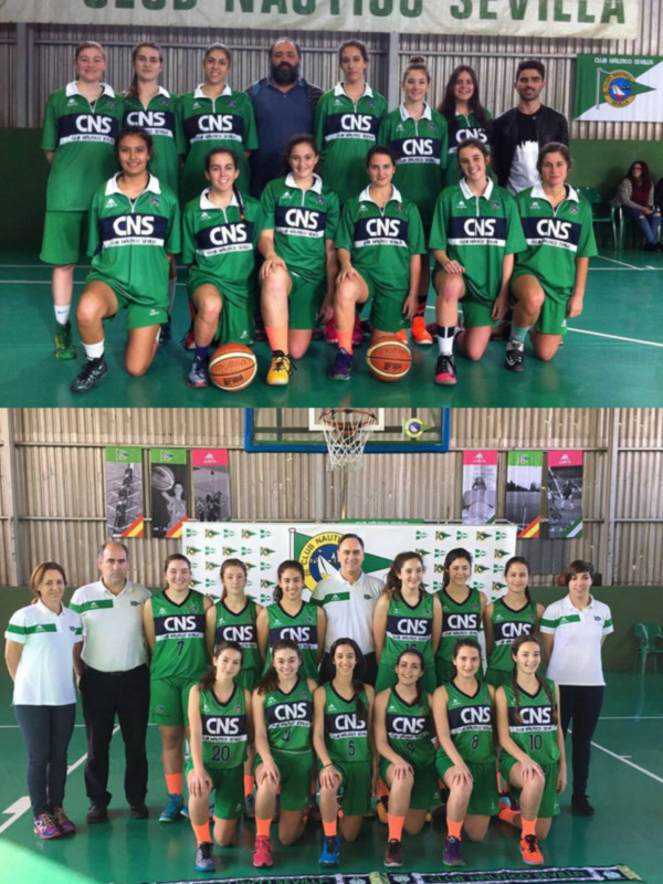 La cantera del Náutico se garantiza las dos primeras coronas provinciales de baloncesto del curso
