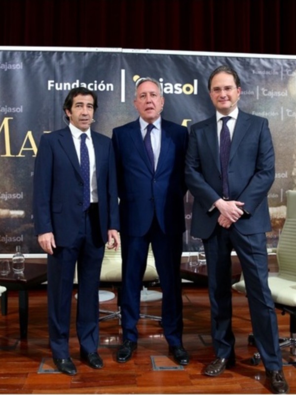 Juan Mora y Federico Arnás, lección taurina de gran altura en la Fundación Cajasol