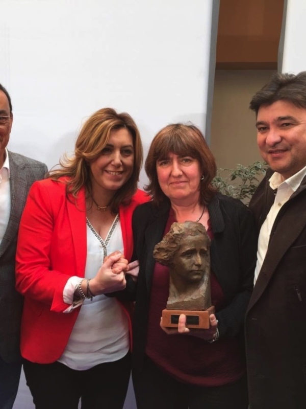 La fotógrafa onubense Remedios Malvárez, galardonada con el premio Clara Campoamor 2016