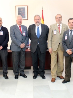 El INTA informa a directivos de Huelva Potencia Económica de las razones que han retrasado el proyecto CEUS