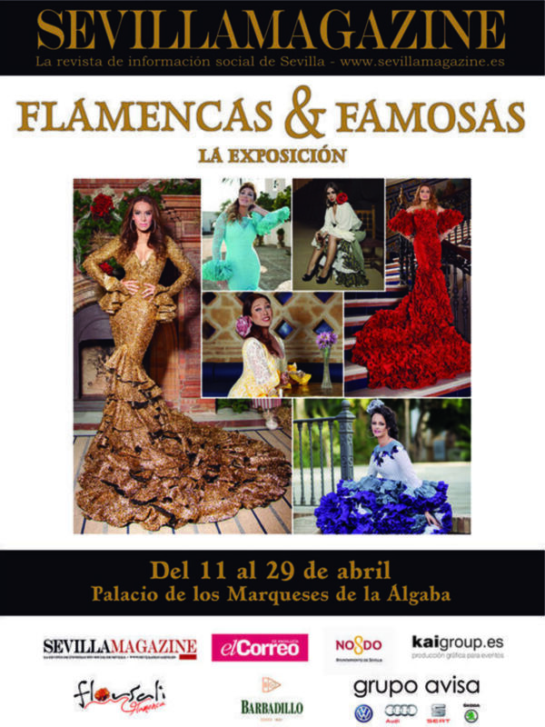 Sevilla Magazine celebra su tercer aniversario junto a El Correo de Andalucía con la inauguración, a partir de mañana en el Palacio de los Marqueses de la Algaba, de una exposición con muchas famosas y muchos volantes