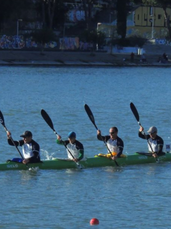 El Club Piragüismo Triana, campeón de Andalucía de velocidad
