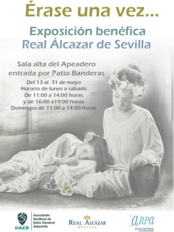 "ERASE UNA VEZ..." exposición colectiva y benéfica  que se inaugura el viernes 13 en el Alcázar