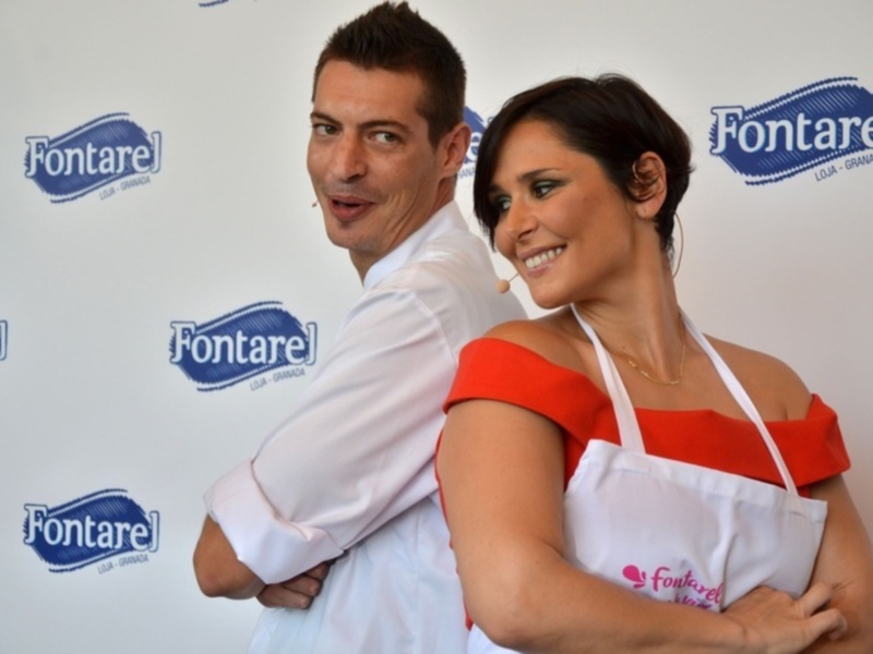 Rosa López, embajadora del manantial granadino de Fontarel