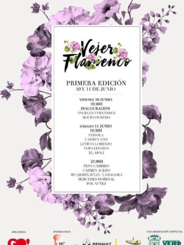 ESTE FIN DE SEMANA SE CELEBRA LA PRIMERA EDICIÓN PASARELA FLAMENCA VEJER FLAMENCO.