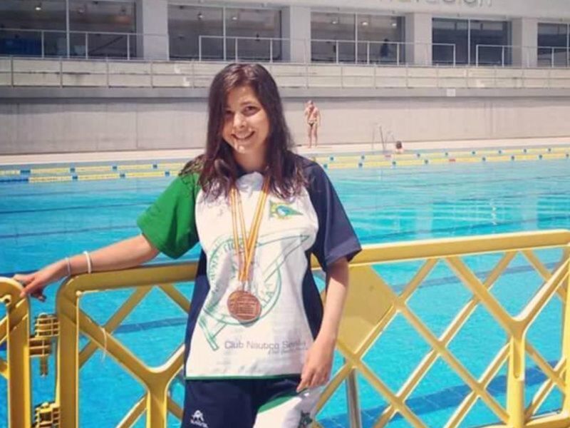 Ocho medallas para el Náutico en el Nacional de natación adaptada