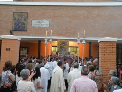 El Icono de la Virgen del Perpetuo Socorro, cumple 150 años de  cultos publico.