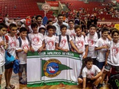 Podio para el Náutico en el Torneo Internacional de Lisboa de minibasket