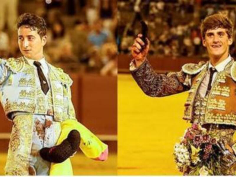 Juan Márquez y Jesús Muñoz cortan una oreja en la segunda de promoción