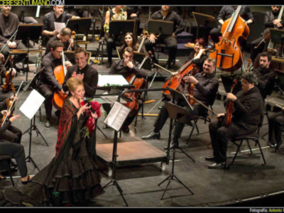 El próximo día 7 de Septiembre a las 21 horas en el Teatro Romano de Mérida la artista Pilar Boyero presentará el disco "Solano Sinfónico"