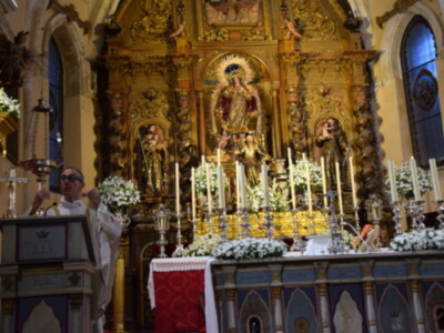 Alcalá del Río celebra los cultos de Novena a su Patrón San Gregorio de Osset.