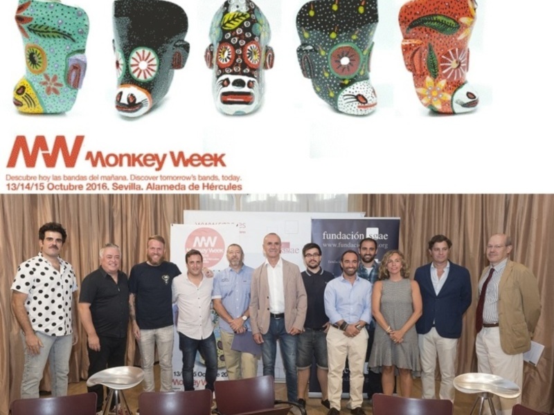 Monkey Week presenta en la SGAE en Madrid la VIII edición de la muestra de música independiente que mezcla festival, foro y feria