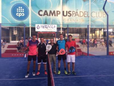 Se cumplen los pronósticos en el ABS 3.000 IX Torneo Herogra-XIII Memorial Miguel Aguilar de pádel