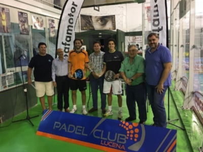 Doble triunfo sevillano en el ABS 2.000 Open Ciudad de Lucena de pádel