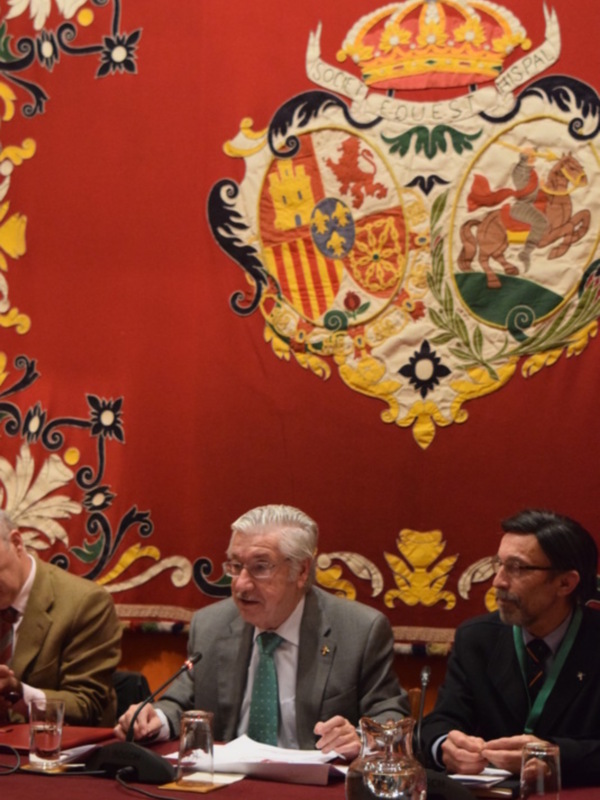 Catedra taurina en la Real Maestranza- sección academica de octubre del curso de “temas sevillanos”