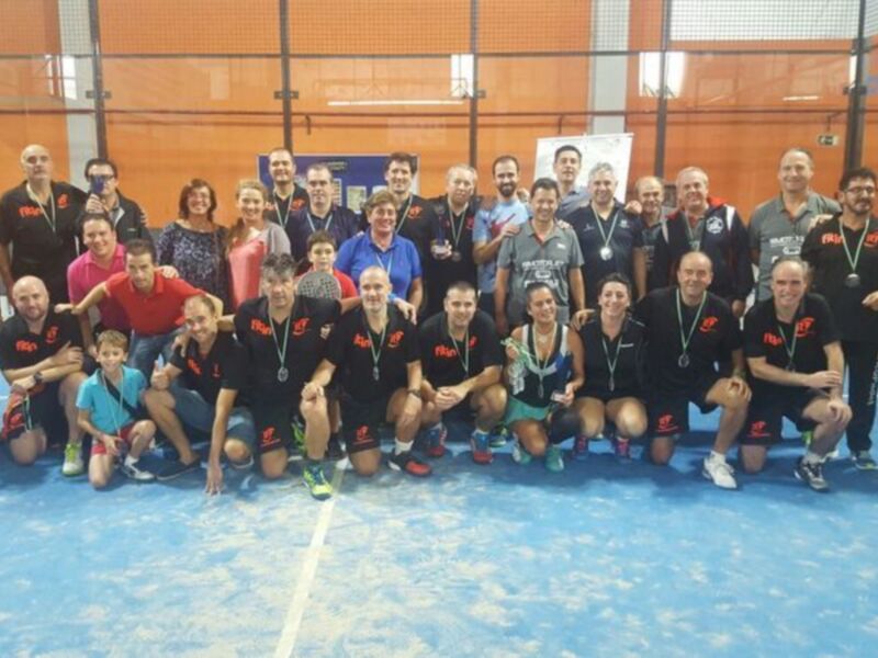 Rincopádel y Nuevo Zaudín Siglo XXI, campeones de Sevilla de pádel en veteranos