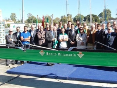 Club Náutico y Real Betis homenajean a los pioneros de la Regata Sevilla-Betis