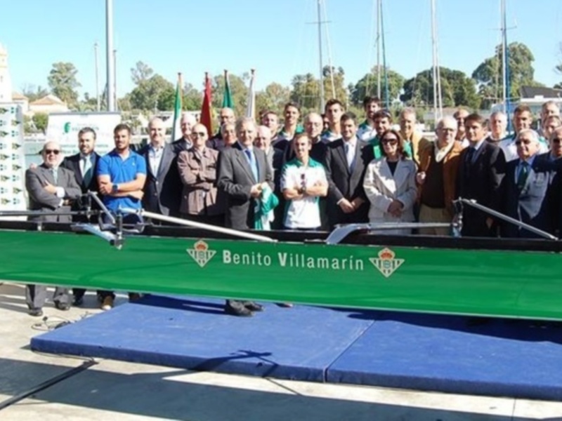 Club Náutico y Real Betis homenajean a los pioneros de la Regata Sevilla-Betis