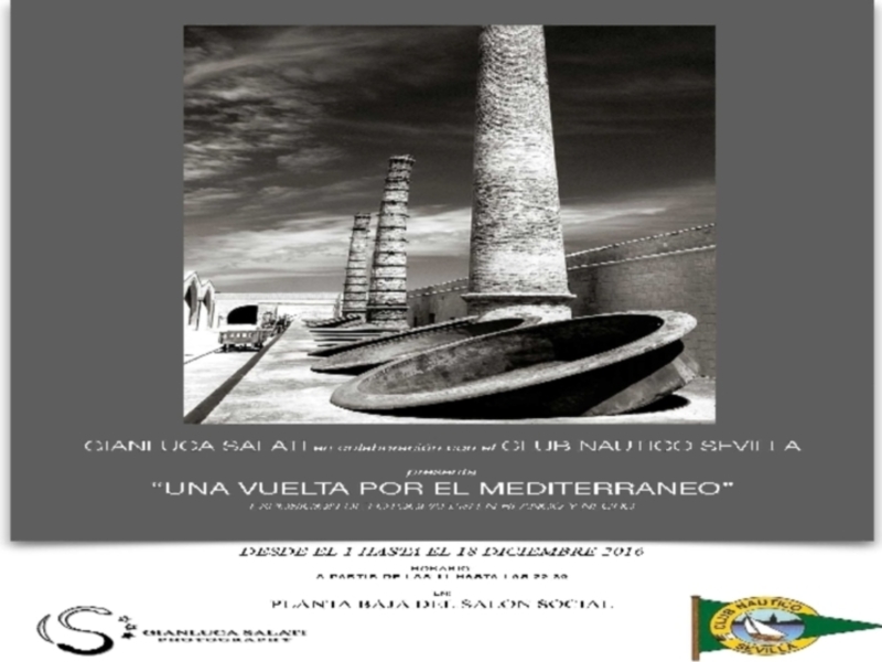 ‘Una vuelta por el Mediterráneo’, exposición fotográfica en el Club Náutico