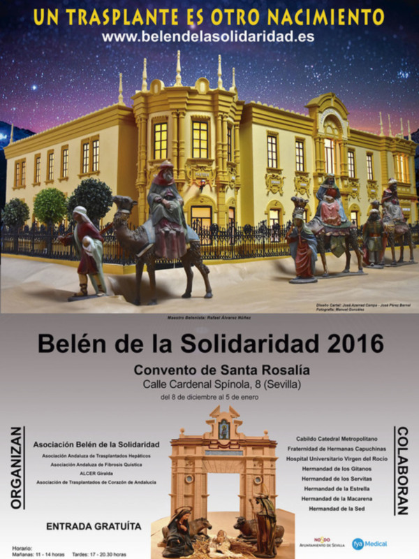 15ª edición del Belén de la Solidaridad en Sevilla.