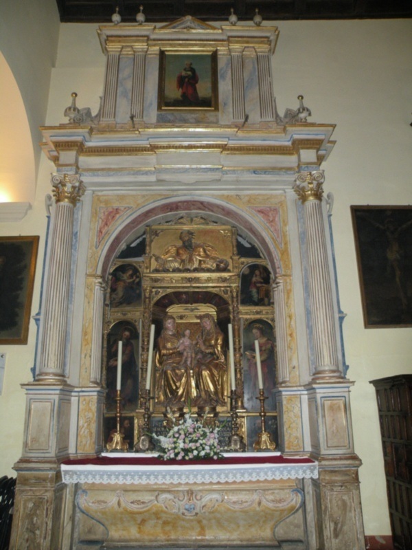 Sufragado un retablo del Siglo XVI por la localidad de Alcalá del Río