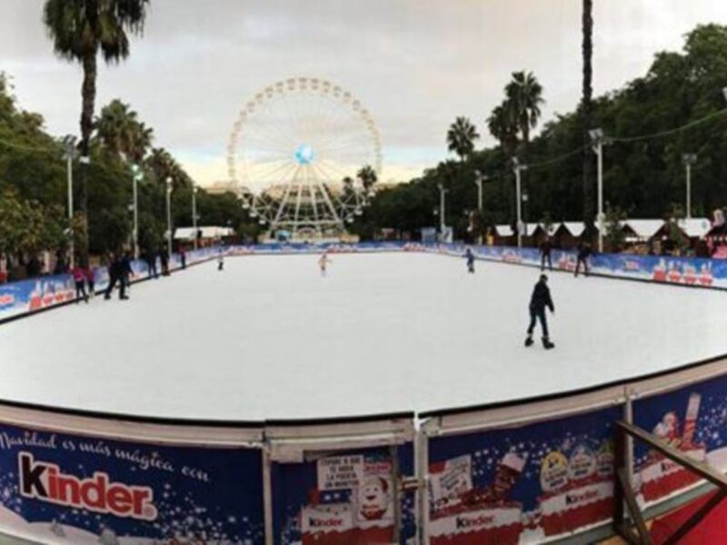 Las pistas de hielo Kinder Ice han atraído a un total de 128.000 patinadores esta Navidad