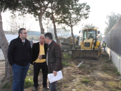 El Ayuntamiento palaciego mejora el alcantarillado de la Carretera del Monte, un proyecto que se complementará con el adecentamiento de la zona
