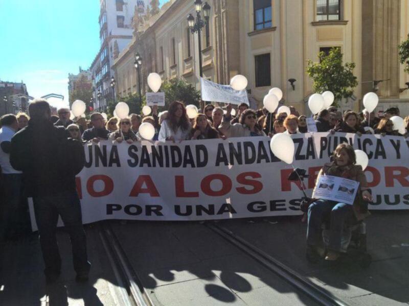 EQUO espera que la Junta escuche la voz de la calle que reclama el fin de los recortes en Sanidad