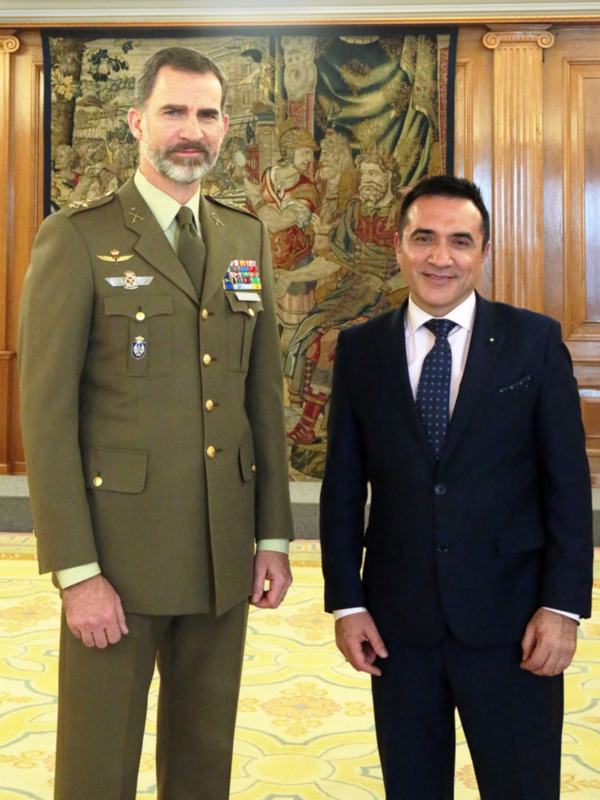El pintor malagueño Antonio Montiel retratará a Su Majestad Felipe VI