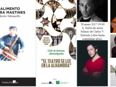 ‘El teatro se lee en la Alhambra’ se clausura con la lectura dramatizada de ‘Alimento para mastines’, de Javier Sahuquillo