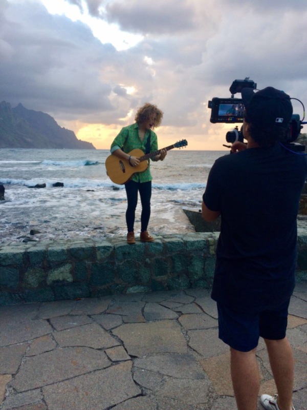 Manel Navarro graba en Tenerife el videoclip de ‘Do it for your lover’