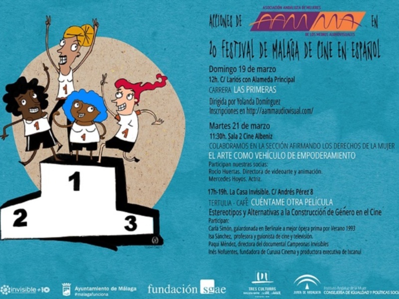 La Fundación SGAE respalda las actividades de AAMMA, mujeres del audiovisual andaluz, en el 20º Festival de Málaga. Cine en Español