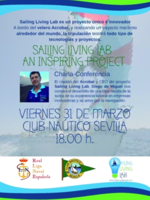 Ven y visita en el Náutico el velero 'Acrobat', base del proyecto 'Sailing Living Lab'